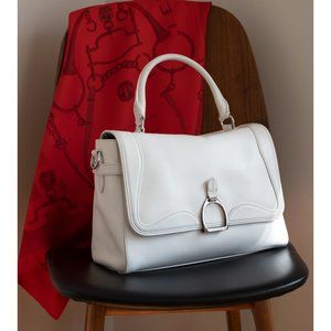 Ralph Lauren Collection - Stirrup White Tote